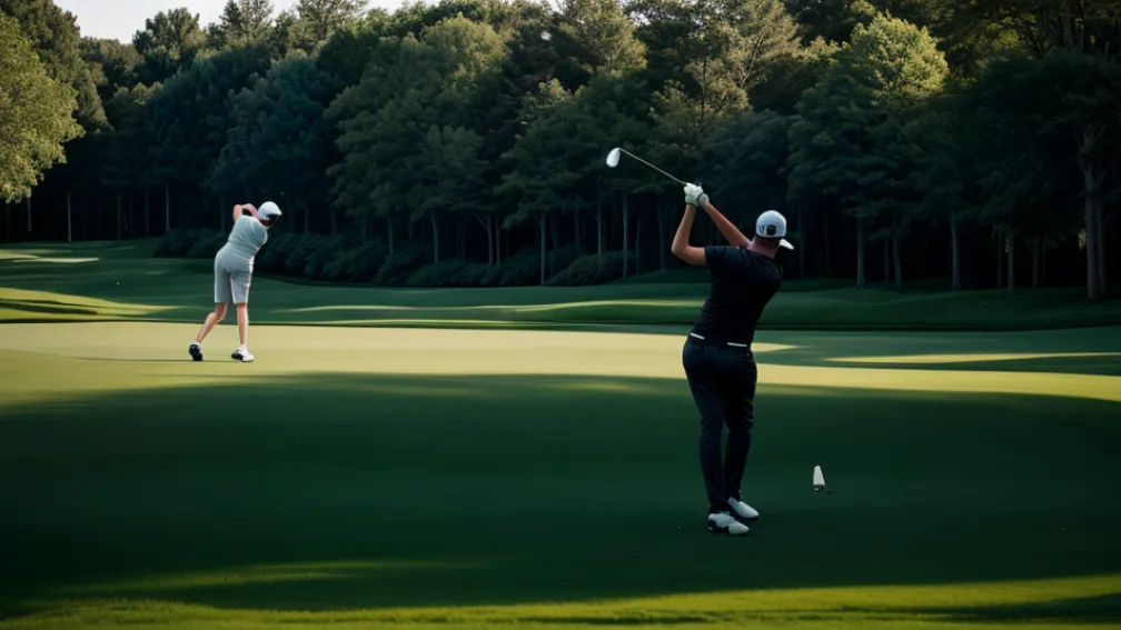 Кэмерон Янг лидирует на турнире Wyndham Championship, опережая соперников на три удара