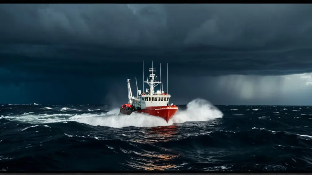 У берегов Южной Кореи перевернулось китайское рыболовное судно: девять моряков пропали без вести