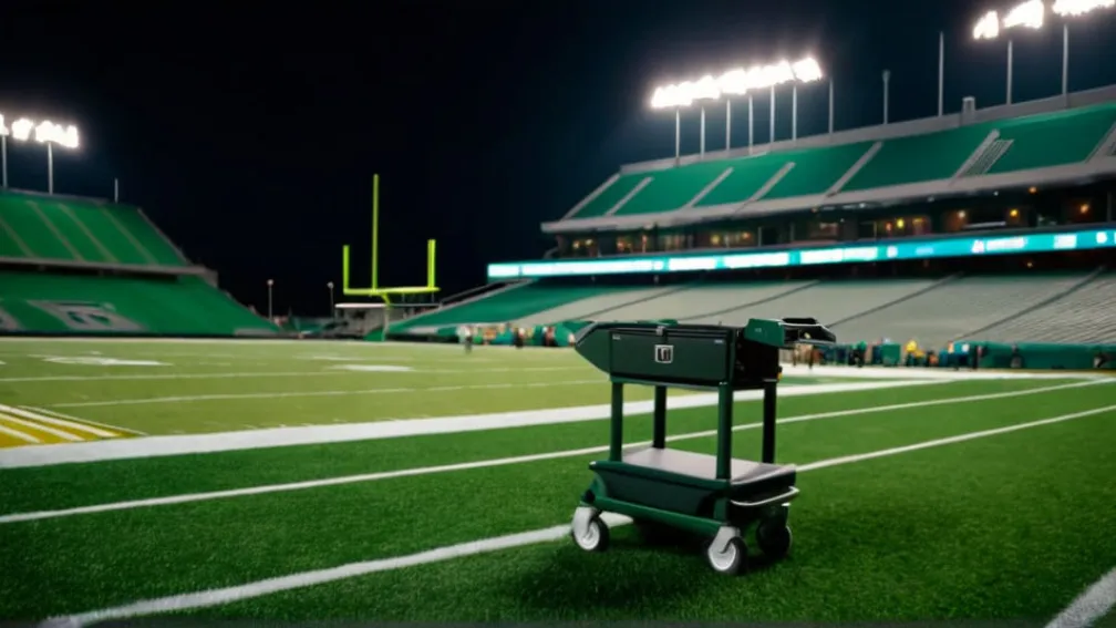 Травма на поле: Звезда «Висконсина» Гидеон Итука покинул матч после двух мощных ударов