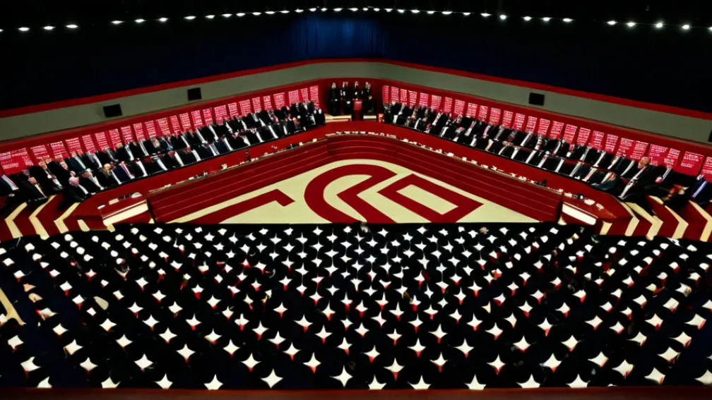 Абстрактное представление стойкого политического дискурса