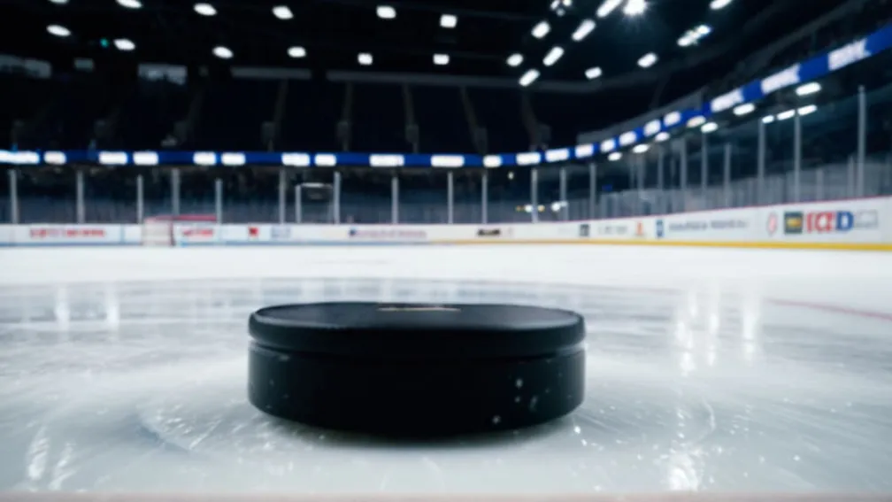 Защитник "Бостон Брюинз" Чарли Макавой получил травму от шайбы в лицо