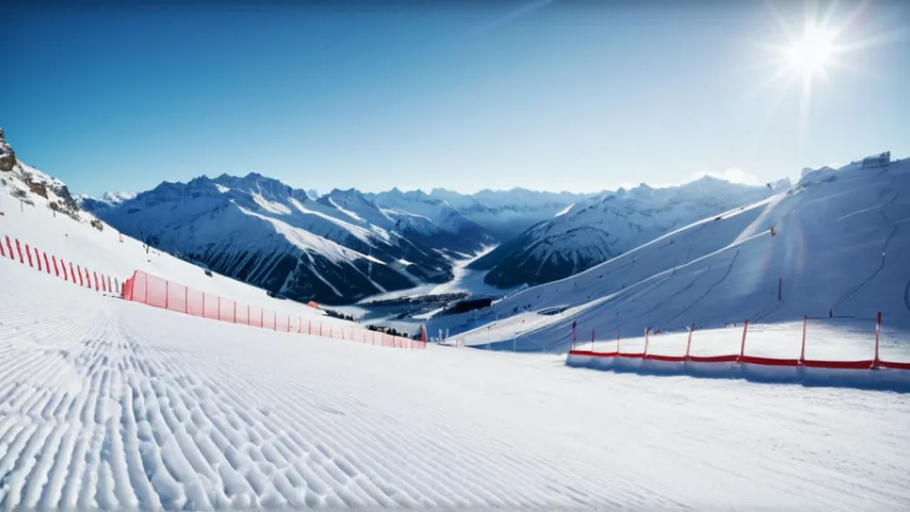 Олимпийские горы Милано-Кортина покрылись снегом после первого крупного снегопада сезона