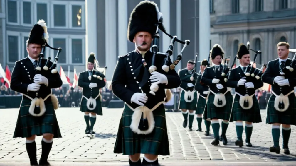 Мельбурн установил мировой рекорд: сотни волынщиков исполнили хит AC/DC