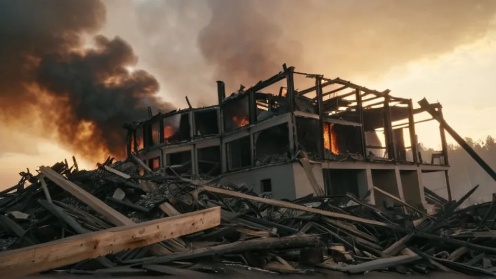 Взрыв дома в Южной Калифорнии: восемь пострадавших и разрушенные здания