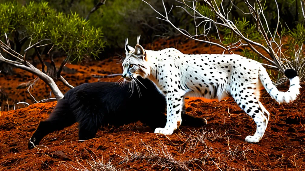 Загадка цвета: почему иберийская рысь стала белой, а коста-риканские обезьяны-ревуны — оранжевыми