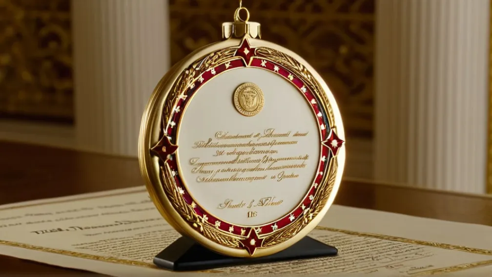 США готовятся к 250-летию: представлена коллекционная елочная игрушка с Декларацией независимости