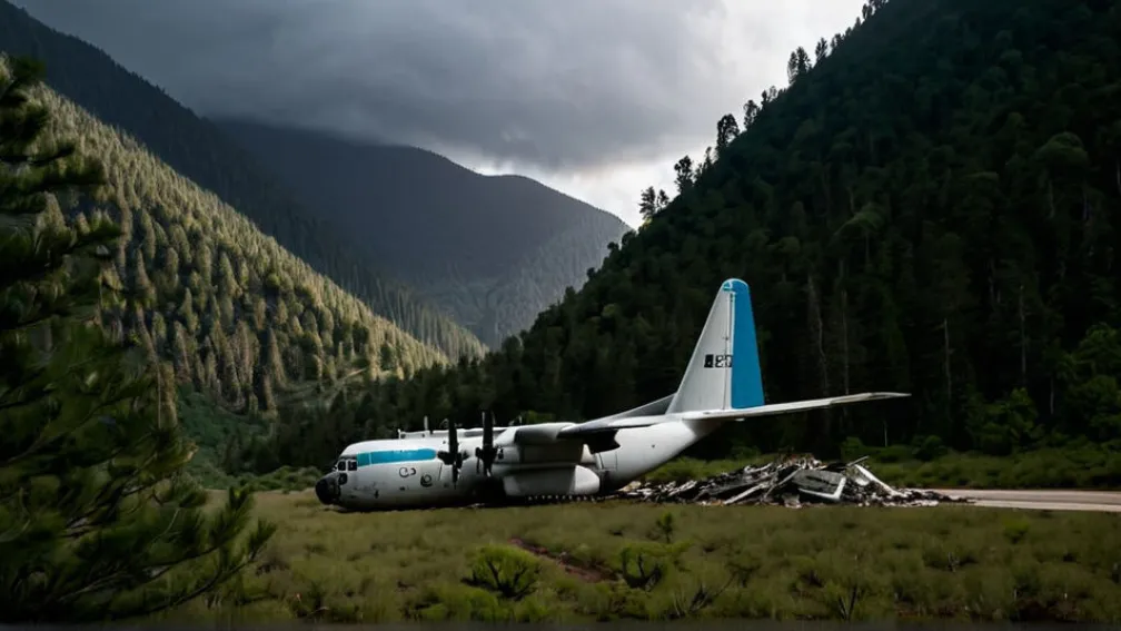 Турецкий военный самолет разбился у азербайджано-грузинской границы: Начата поисково-спасательная операция