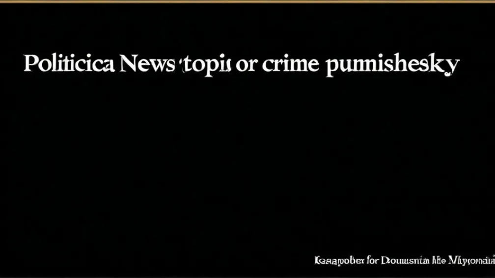 История одного преступления