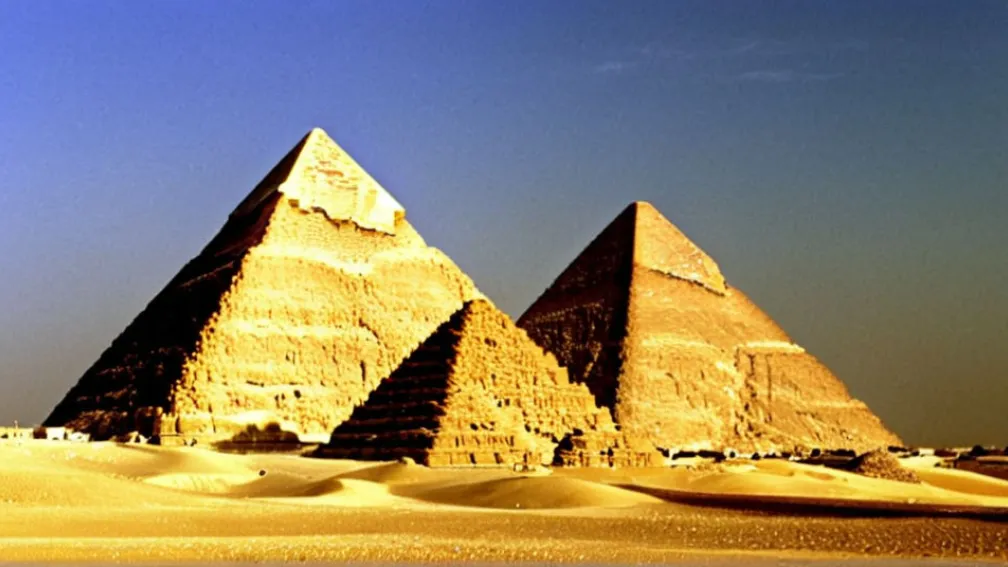 Великие пирамиды Гизы: архитектурное чудо