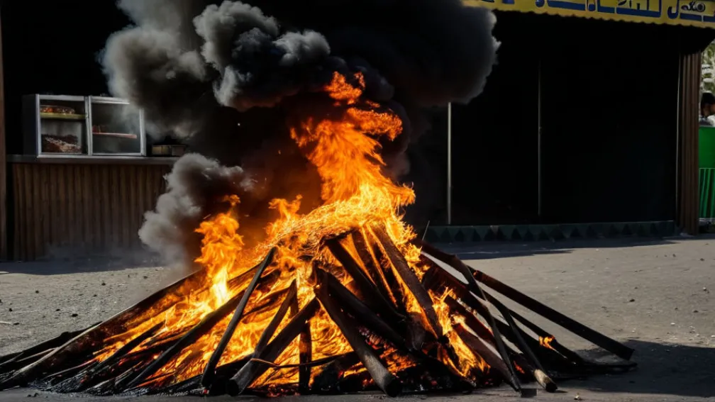 Президент Ирана приказал расследовать смерть мужчины после самосожжения из-за закрытия лавки