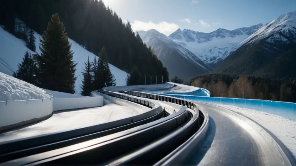 Лаура Нольте из Германии завоевала победу в тестовых соревнованиях по монобобу в Кортине