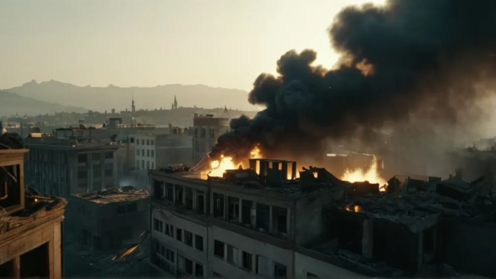 Массированная атака на Киев: пожары, разрушения и пострадавшие
