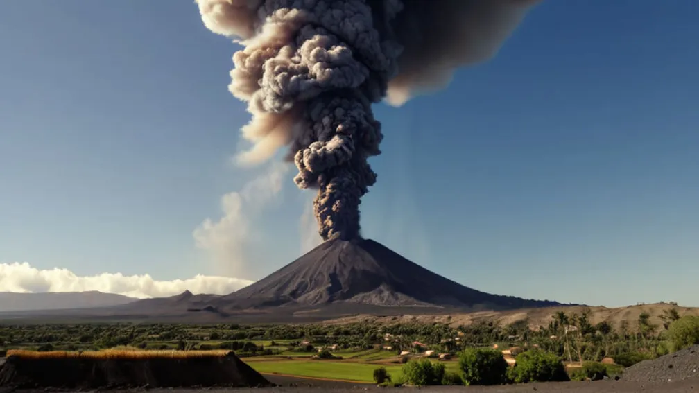 Виверження вулкана Хайлі-Губбі в Ефіопії: Хмари попелу накрили сусідні країни