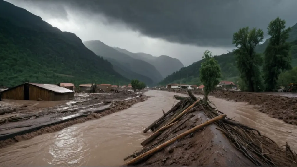 Разрушительные оползни и наводнения в Индонезии: десять погибших на Суматре