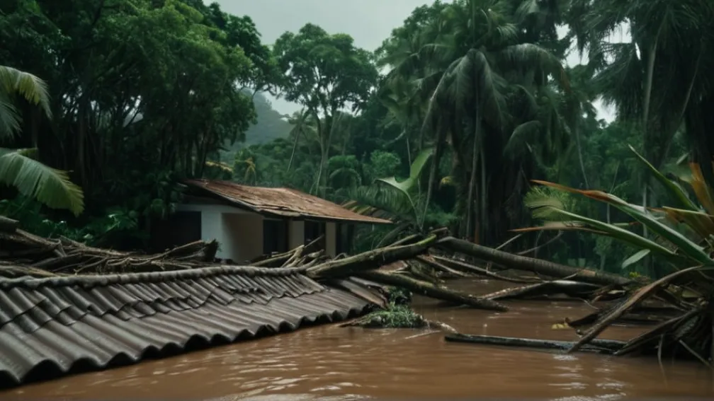 Смертоносные наводнения и оползни в Шри-Ланке: десятки погибших и масштабные разрушения
