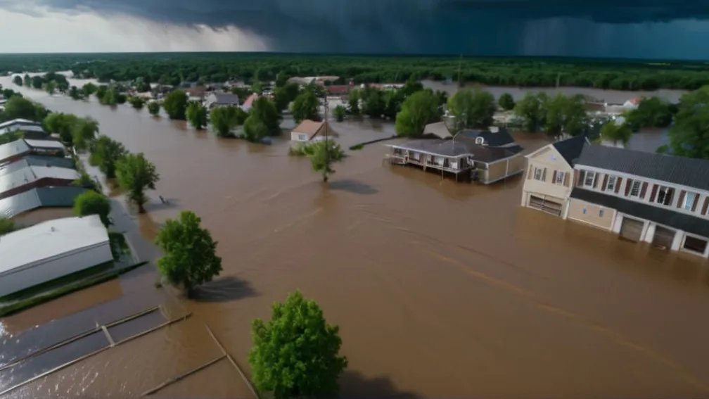 Десятки эвакуированы в Уэльсе после наводнения, вызванного штормом "Клавдия"