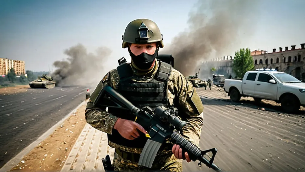 Разрушенный Мирноград: эксклюзивные кадры с дрона показывают украинский город, почти окруженный российскими войсками