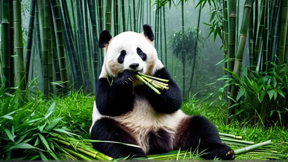 Брижит Макрон воссоединилась со своим крестником-пандой Юань Мэном в Китае