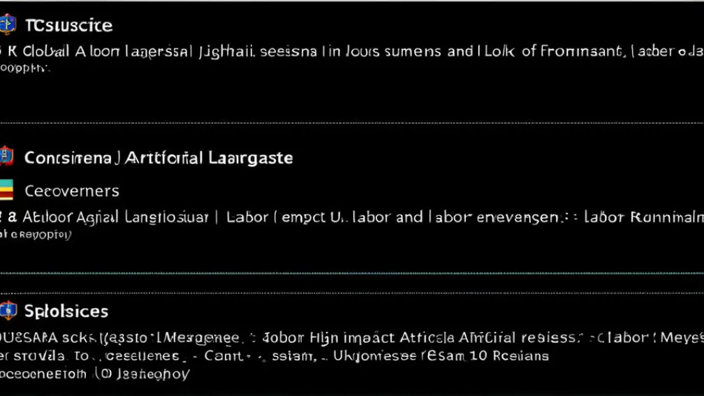 Влияние искусственного интеллекта на рынок труда