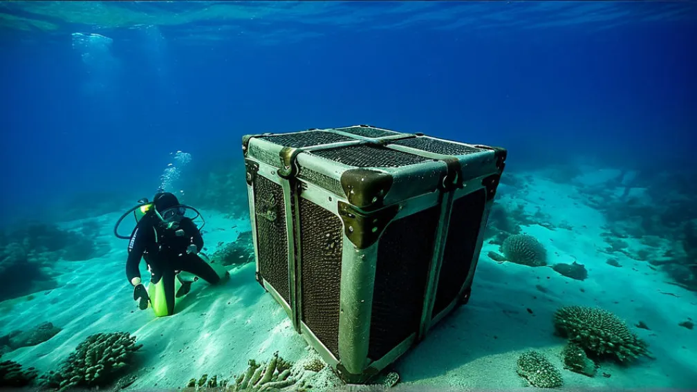 Загадочный артефакт обнаружен на дне океана