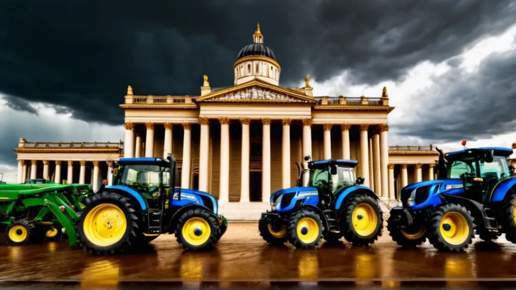 Мексиканские фермеры заблокировали Конгресс, протестуя против нового закона о воде