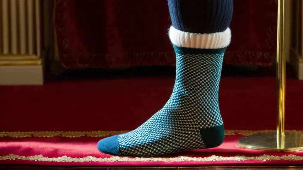 Королевский жест: рождественские чулки из штор Сандрингемского дворца выставлены на аукцион