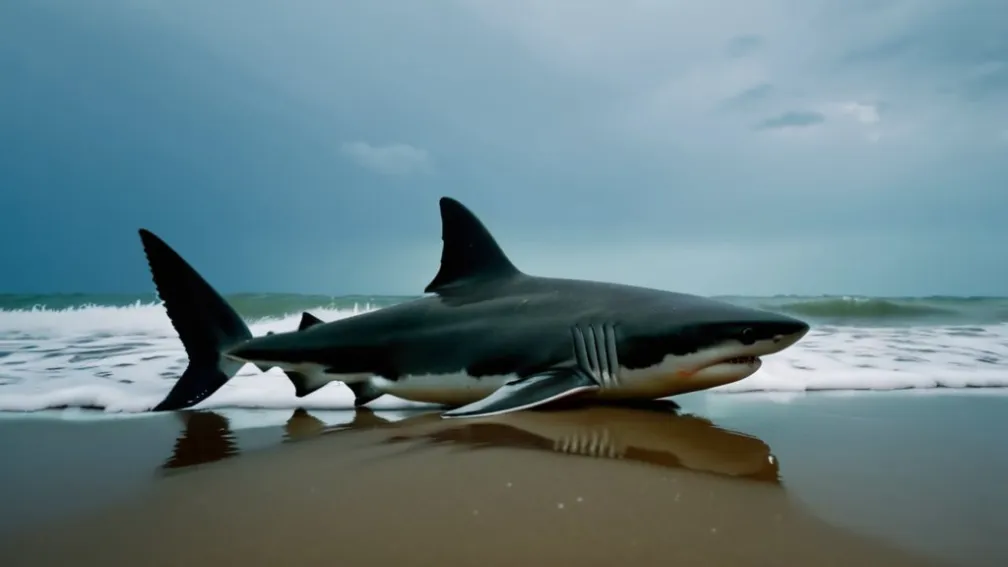 Спасение акулы на побережье Орегона: женщина вернула хищника в океан