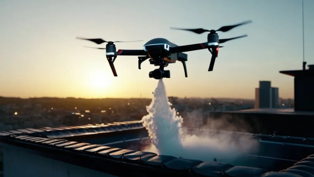 Дрон сбросил краску на виллу российской торговой миссии в Швеции