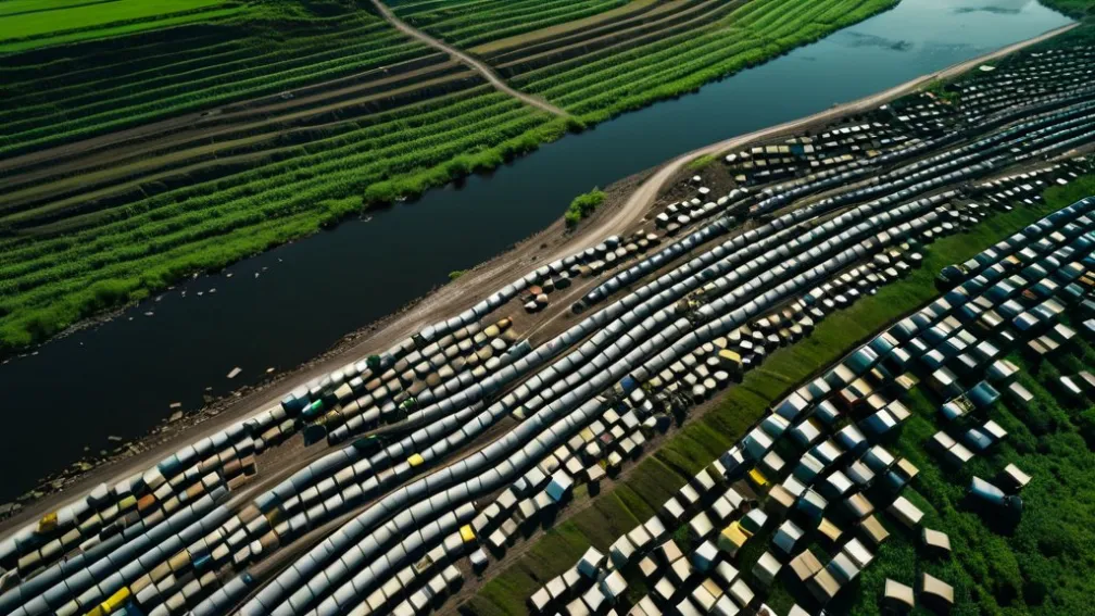 Экологическая катастрофа под Оксфордом: Огромная свалка мусора вызвала возмущение