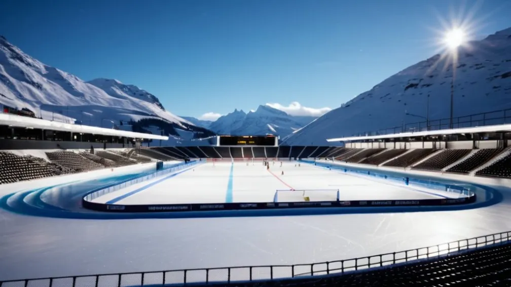 Олимпийская санно-бобслейная трасса в Кортине: тестовые заезды без зрителей на фоне достройки объекта