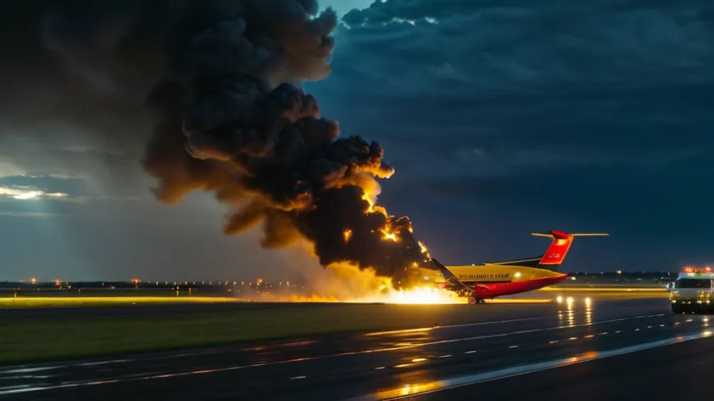 Авиакатастрофа на авиасалоне в Дубае: истребитель HAL Tejas разбился во время демонстрации