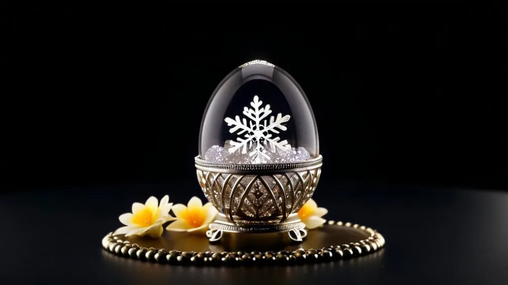 Редкое яйцо Фаберже "Зимнее" может установить новый ценовой рекорд на аукционе