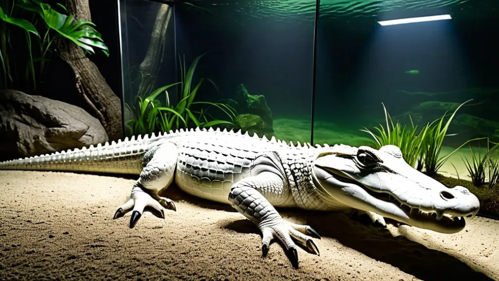 В Сан-Франциско скончался 30-летний аллигатор-альбинос Клод – любимец публики и символ города