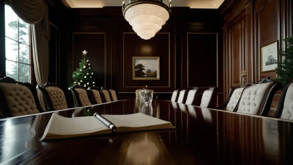 Последнее заседание Кабинета Трампа в 2025 году: сонный президент, опечатки и неожиданные заявления