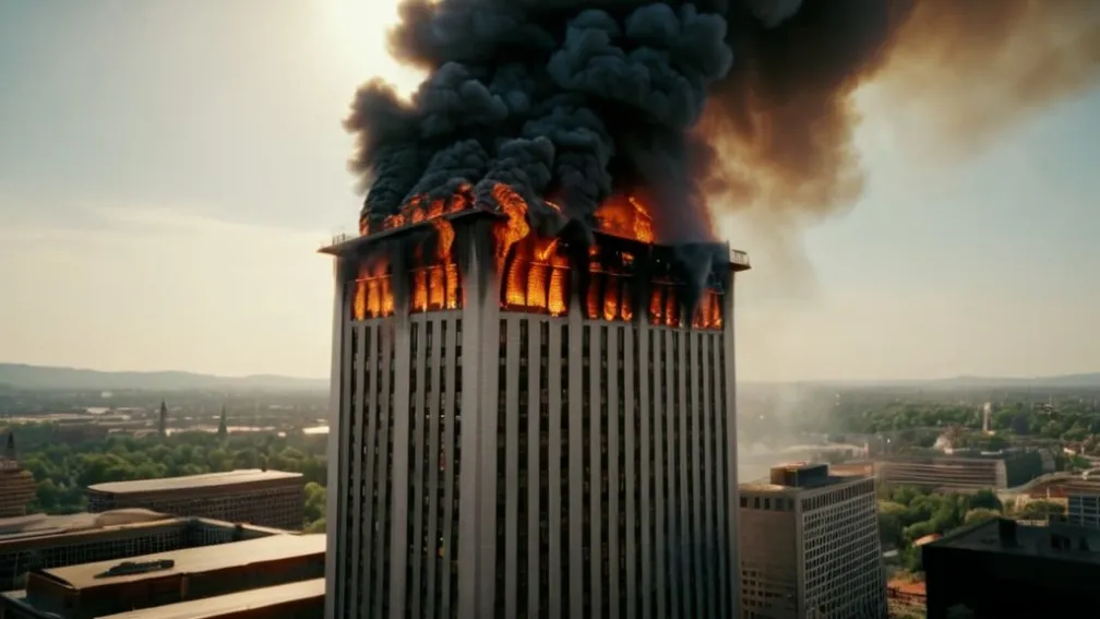 Смертность поднимается до шести человек в пожаре на торговой площади в Карачи, Пакистан