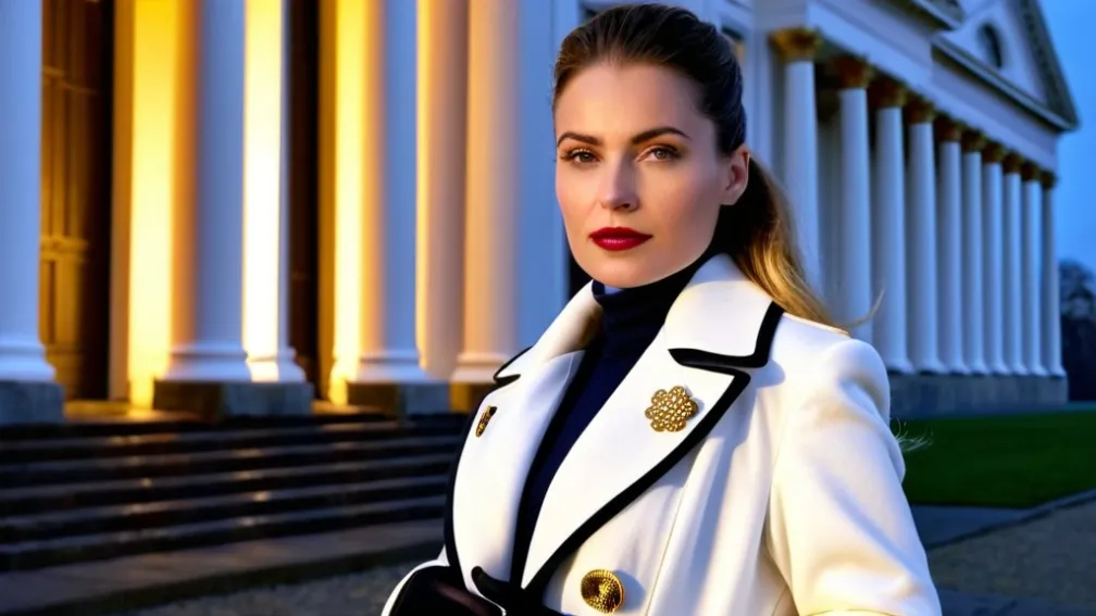 Вирджиния: вице-губернантша Майка Лангер не соблюдает традиции и оделась в белую куртку