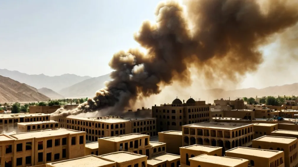 Посох в отеле в центре Кабла, Афганистан: несколько человек пострадали