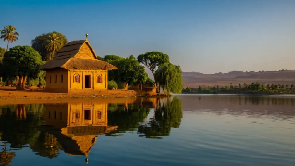 Эфиропейские православные христиане отмечают Богоявление в честь бaptизма Иисуса