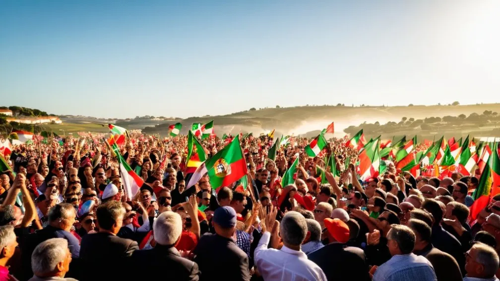 Правый популистское движение в Португалии выигрывает второе место в первом туре президентских выборов