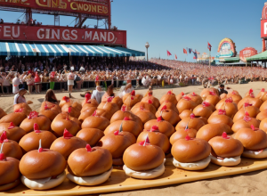 Джоуи Честнат возвращается на чемпионат по поеданию хот-догов Nathan's