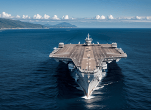 Новейший китайский авианосец «Фуцзянь» впервые прошёл через Тайваньский пролив: геополитическая напряжённость в регионе