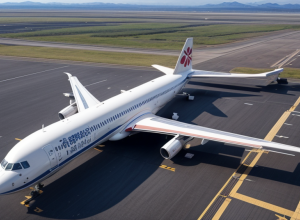 Экстренная посадка самолета United Airlines в Осаке: подозревали пожар в грузовом отсеке