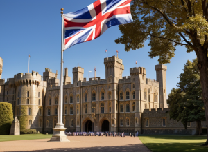 Королевский прием: Макрон прибыл в Великобританию с государственным визитом к Карлу III