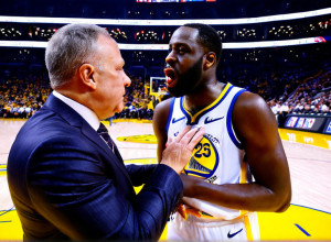 Дрэймонд Грин снова столкнулся с фанатом: инцидент на матче НБА