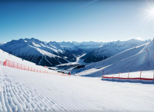 Олимпийские горы Милано-Кортина покрылись снегом после первого крупного снегопада сезона