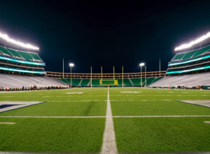 Дебютный триумф: Джейлен Мэйкон привел NIU к разгромной победе над UMass