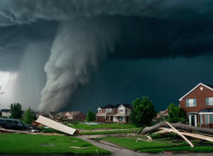 Торнадо разрушил более 100 домов под Хьюстоном: жертв нет