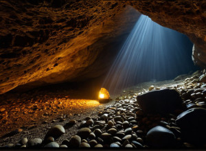 Загадочная пещера, полная сокровищ