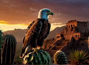 Вековой миф: как орел, змея и кактус стали символом Мексики