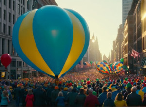 Праздничное шествие в Нью-Йорке: Новые герои присоединились к параду Macy's в День Благодарения